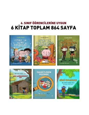 6. Sınıflara Özel Okuma Kitapları 6 Kitap 864 Sayfa